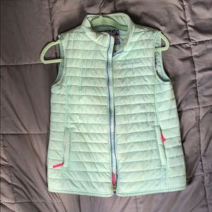 Vineyard vines girls vest sea foam green